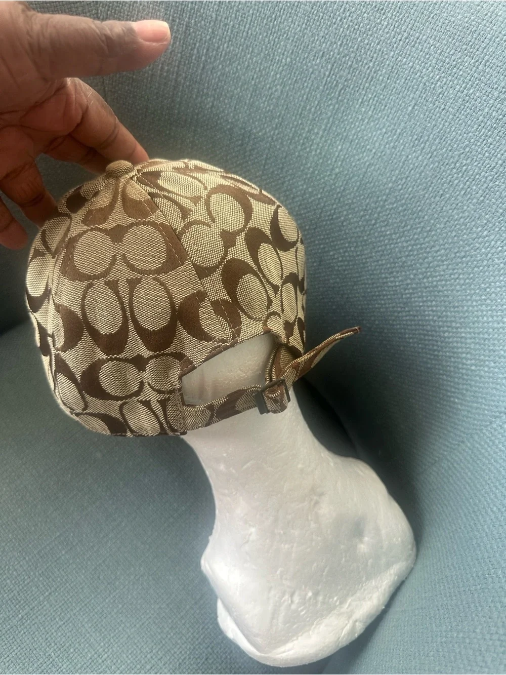 Coach Signature Jacquard Baseball Hat